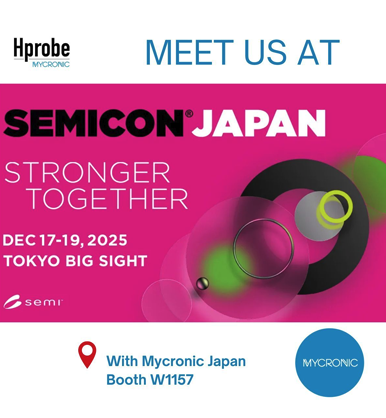 Hprobe to exhibit at SEMICON Japan