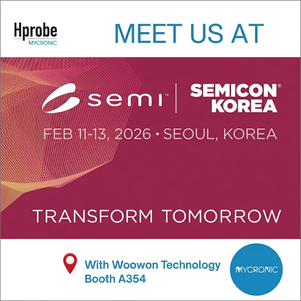 We will be exhibiting at SEMICON Korea
